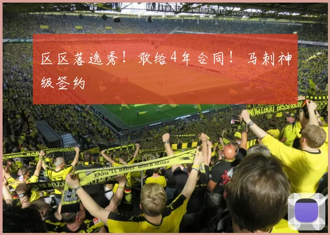 区区落选秀！敢给4年合同！马刺神级签约