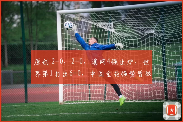 原创 2-0，2-0，澳网4强出炉，世界第1打出6-0，中国金花强势晋级