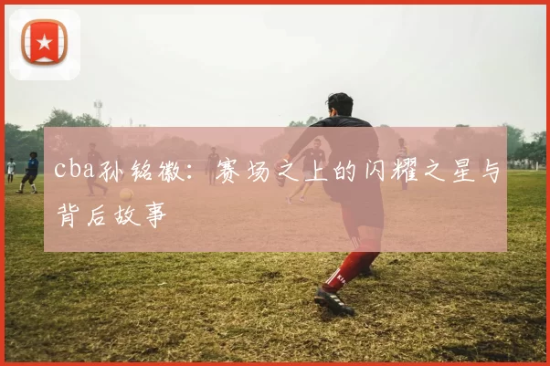 cba孙铭徽：赛场之上的闪耀之星与背后故事