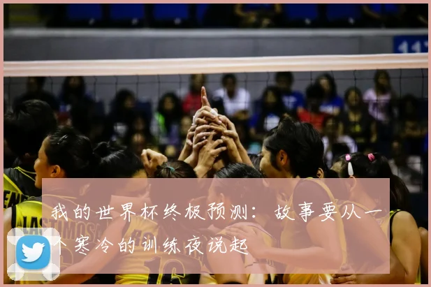 我的世界杯终极预测:故事要从一个寒冷的训练夜说起